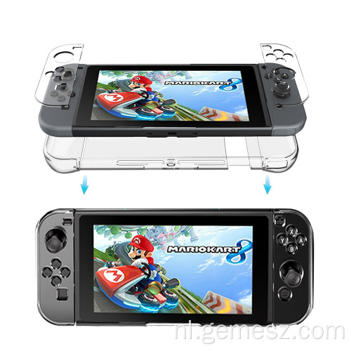 Crystal Case Cover voor Nintendo Switch